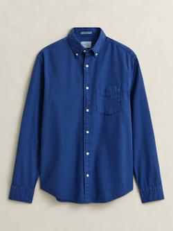 GANT Button Down Cotton Shirt, Crisp Blue, Crisp Blue