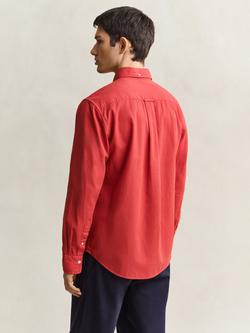 GANT Button Down Cotton Shirt, Maple Fire - view 2, Maple Fire