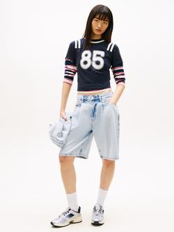 Tommy Hilfiger Slim Fit Varsity T-Shirt, Dark Blue - view 2, Dark Blue