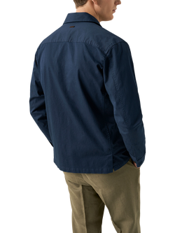 Eton Utility Chore Jacket, Navy - view 2, Navy