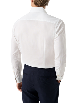 Eton Twill Formal Shirt, White - view 2, White