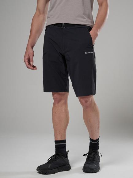 Montane Tenacity Men's Lightweight Softshell Shorts, Black