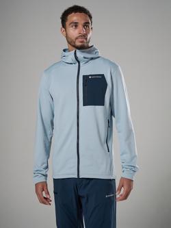 Montane Protium Thermo Grid Hoodie, Frost Blue