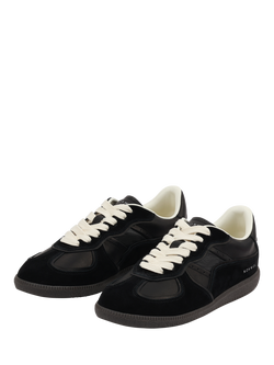 Nokwol August Suede Trainers - view 2, Black