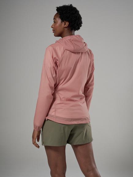 Montane Women's Featherlite Hooded Jacket - view 2, Pink Clay