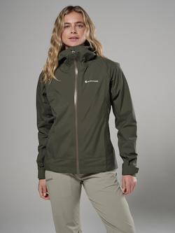 Montane Women's Norste Waterproof Jacket, Moss