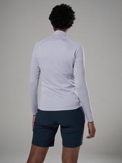 Montane Women's Dart Zip Neck Top, Lilac Haze - view 2, Lilac Haze