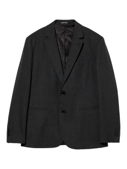 SISLEY Single Breasted Blazer, Dark Grey, Dark Grey