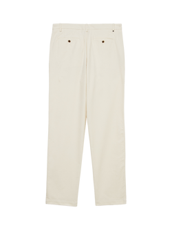 SISLEY Cotton Rich Slim Fit Corduroy Chinos, White Cream - view 2, White Cream