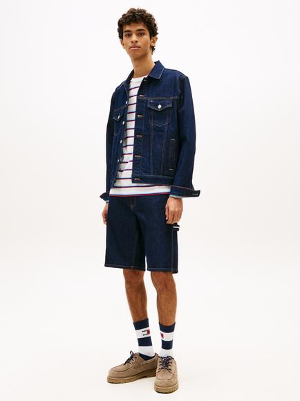 Tommy Hilfiger Ryan Denim Trucker Jacket, Dark Blue - view 2, Dark Blue