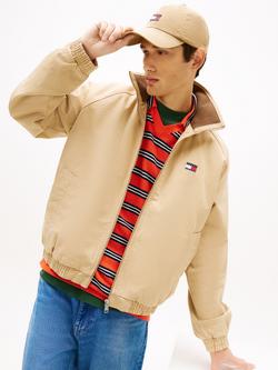 Tommy Hilfiger Twill Zip-Through Bomber Jacket - view 2, Light Brown