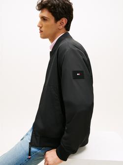 Tommy Hilfiger Waster-Resistant Regular Fit Bomber Jacket, Black - view 2, Black