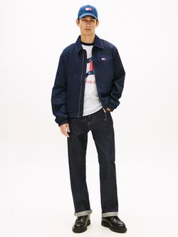 Tommy Hilfiger Selvedge Regular Fit Straight Jeans, Dark Blue - view 2, Dark Blue