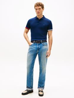 Tommy Hilfiger Slim Fit Polo Shirt, Dark Blue - view 2, Dark Blue
