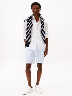 Tommy Hilfiger Linen Poplin Regular Fit Shirt - view 2, White