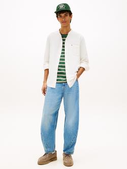 Tommy Hilfiger Linen Blend Regular Fit Shirt, Beige - view 2, Beige