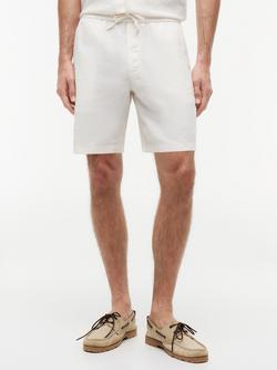 Tommy Hilfiger Dover Linen Blend Chino Shorts, White, White