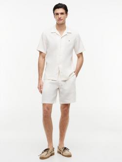 Tommy Hilfiger Dover Linen Blend Chino Shorts, White - view 2, White
