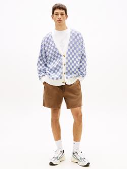 Tommy Hilfiger Relaxed Fit Logo Shorts, Brown - view 2, Brown