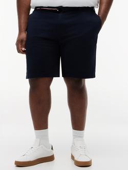 Tommy Hilfiger Plus Denton Chino Shorts, Dark Blue