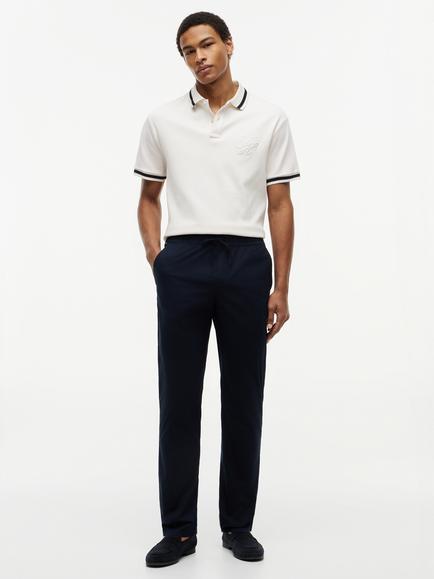 Tommy Hilfiger Denton Cotton Rich Slim Fit Chinos, Dark Blue - view 2, Dark Blue