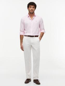 Tommy Hilfiger Denton Cotton Rich Straight Fit Chinos - view 2, Beige