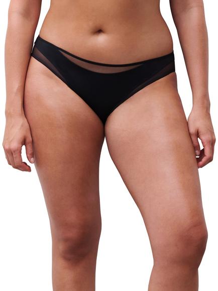 Chantelle Edge Brazilian Knickers, Black