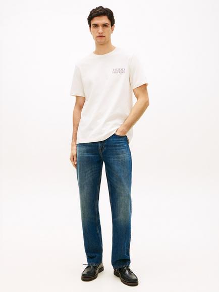Tommy Hilfiger Heritage Regular Fit T-Shirt, Beige - view 2, Beige