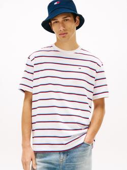 Tommy Hilfiger Short Sleeve Stripe T-Shirt, Multi, Multi
