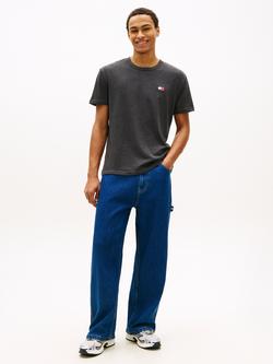 Tommy Hilfiger Cotton Regular Fit Short Sleeve Badge Logo T-Shirt - view 2, Black