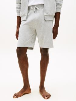 Tommy Hilfiger Cotton Blend Original French Terry Lounge Shorts, Light Grey