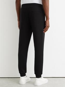 Reiss Barnes Straight Leg Joggers, Black - view 2, Black