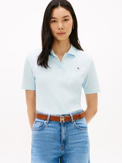 Tommy Hilfiger 1985 Logo Pique Polo Shirt, Keepsake Blue, Keepsake Blue