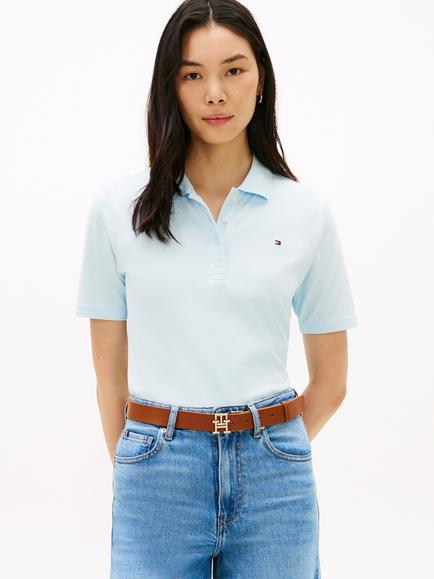 Tommy Hilfiger 1985 Logo Pique Polo Shirt, Keepsake Blue, Keepsake Blue