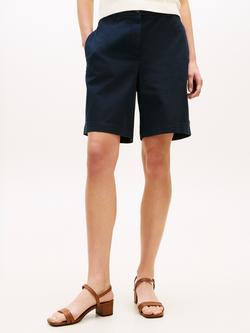 Tommy Hilfiger Straight Chino Shorts, Dark Night Navy, Dark Night Navy