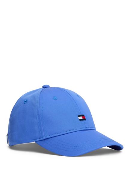 Tommy Hilfiger Kids' Logo Embroidered Baseball Cap, Bright Blue, Bright Blue