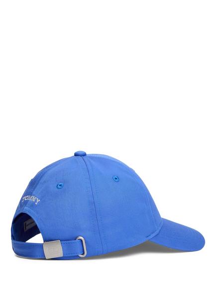Tommy Hilfiger Kids' Logo Embroidered Baseball Cap, Bright Blue - view 2, Bright Blue