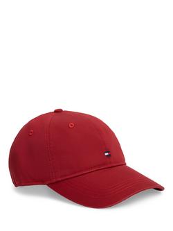 Tommy Hilfiger Six-Panel Cotton Cap, Regatta Red, Regatta Red