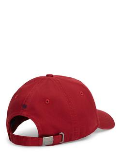 Tommy Hilfiger Six-Panel Cotton Cap, Regatta Red - view 2, Regatta Red