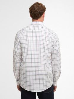 Barbour Caswell Cotton Regular Fit Tattersall Check Shirt, Pink - view 2, Pink