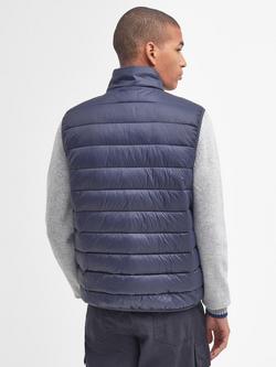Barbour Bretby Puffer Gilet, Navy - view 2, Navy