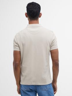 Barbour Essential Sport Cotton Regular Fit Pique Polo Shirt - view 2, Mist