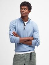 Barbour Half-Zip Cotton Jumper