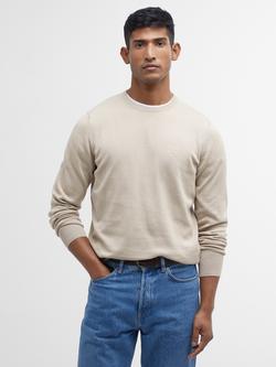Barbour Pima Cotton Crew Neck Jumper, Mist