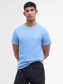 Barbour Essential Cotton Regular Fit Short Sleeve T-Shirt, Blue