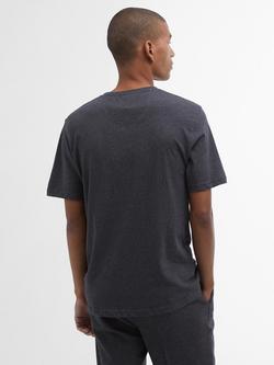 Barbour Essential Cotton Regular Fit Short Sleeve T-Shirt - view 2, Slate Marl