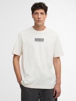 Barbour Cotton Regular Fit Modern Graphic T-Shirt, Neutral, Neutral