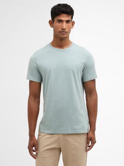 Barbour Cotton Blend Regular Fit Tartan Sport Logo T-Shirt, Slate, Slate