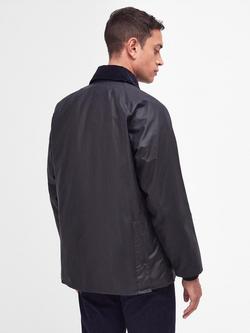 Barbour Bedale Waxed Cotton Jacket - view 2, Navy