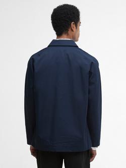 Barbour Short Rokig Waterproof Jacket, Navy/Highland Loch - view 2, Navy/Highland Loch